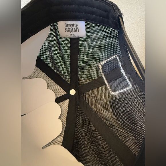 Suicide Squad Graphic Adjustable Baseball Cap Hat Snapback Trucker Mesh DC Comic - Picture 6 of 6